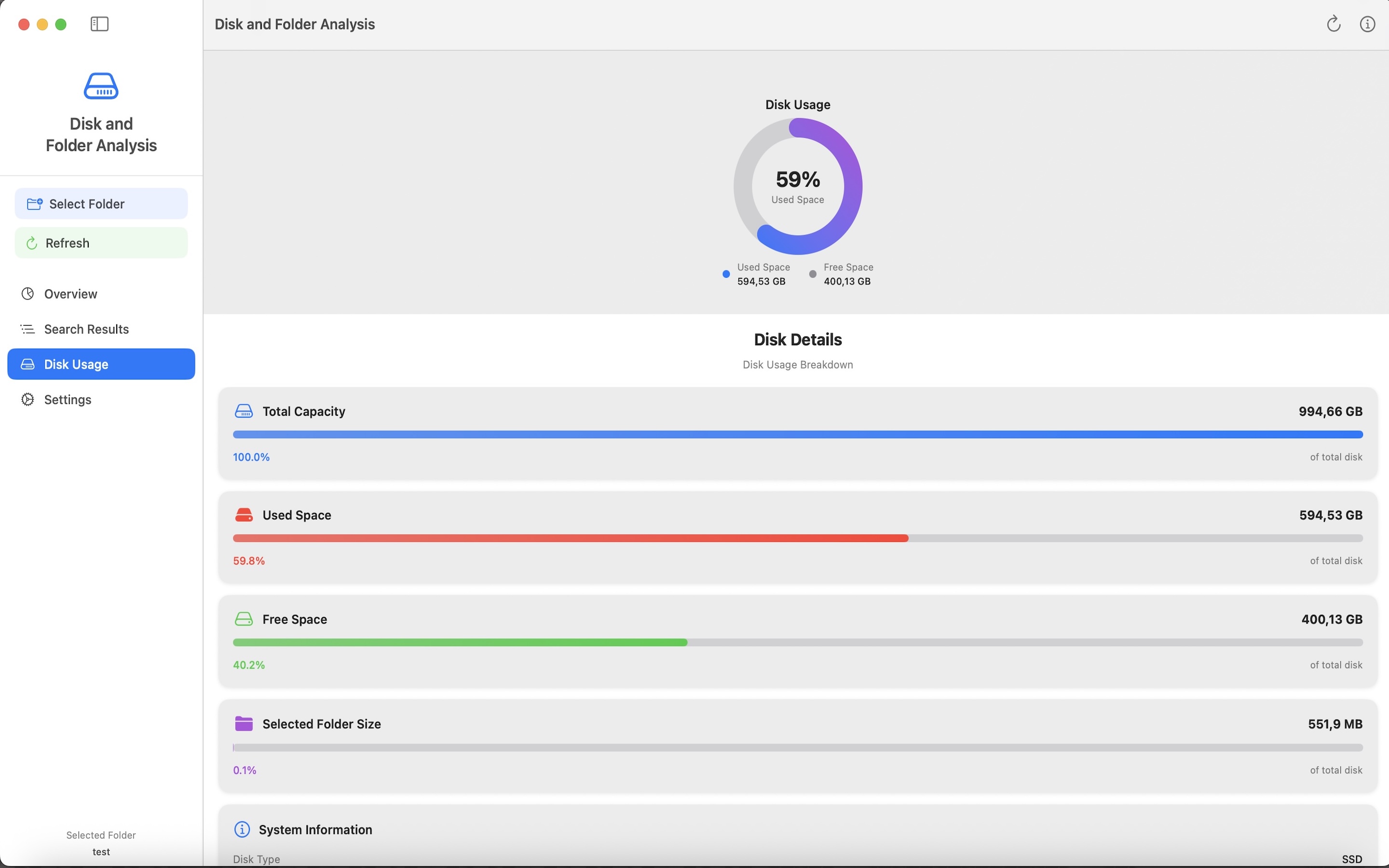 Disk Usage
